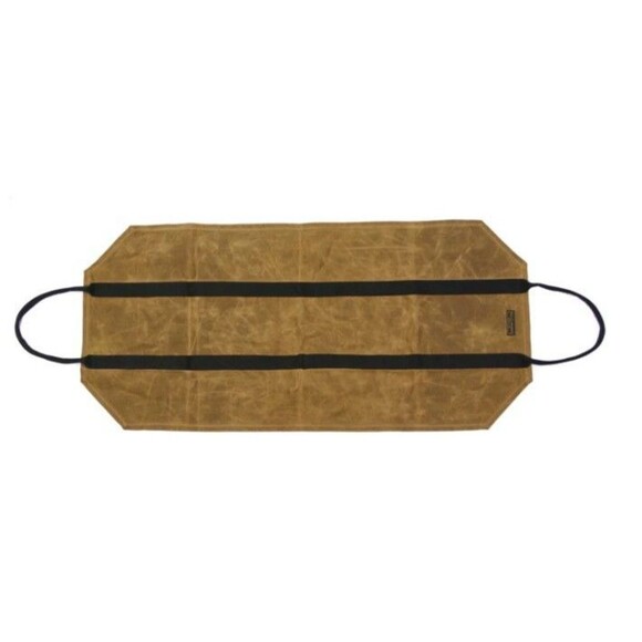READYWARES‎ Waxed Canvas Firewood Log Carrier Heavy Duty Classic Durable Tan NWT - Picture 6 of 9